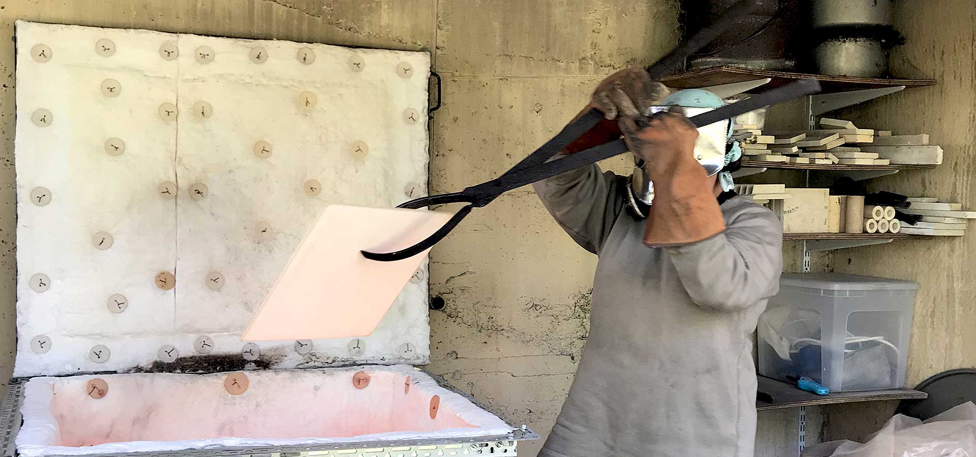 Raku Fabienne L'Hostis - défournement raku