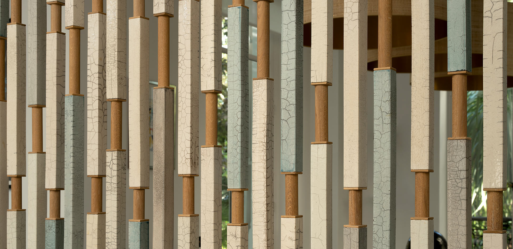 Claustra Raku par Fabienne L’Hostis